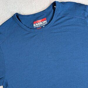 KARBON Men's Medium Merino Wool Blend Long Sleeve Baselayer Thermal Shirt